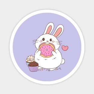 Hungry Rabbit (Sweet Tooth) Magnet